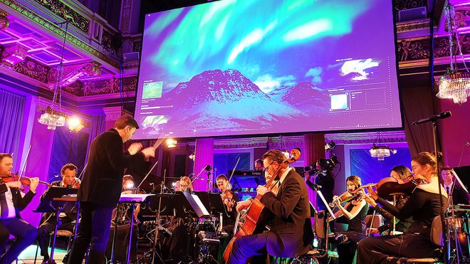 KUNSTIG INTELLIGENS BLE NORDLYS-SYMFONI