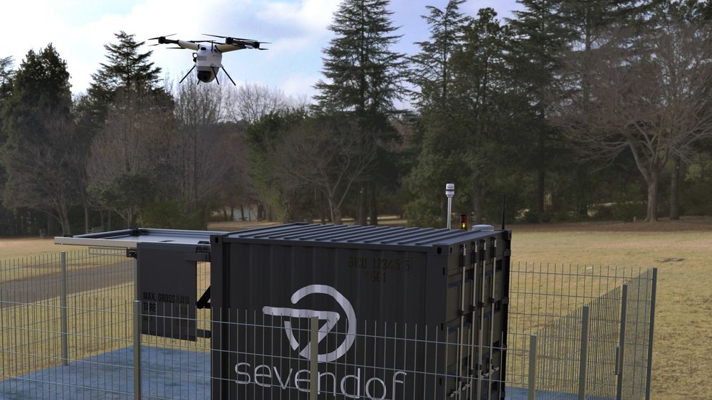 DRONENETTVERK: Slike bakkestasjoner for autonome droner kan bli et vanlig syn i årene framover.
