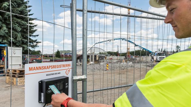Infobric elektronisk mannskapsliste HMS-kort