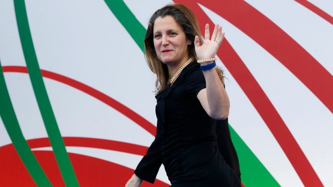 Chrystia Freeland. Foto.