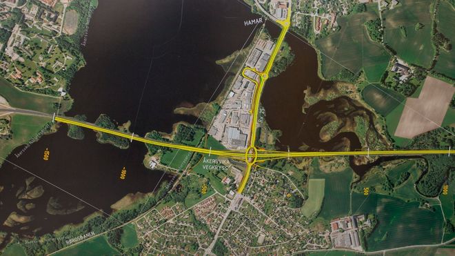 Bredden på nye motorveier kan blir redusert med inntil 2,5 meter