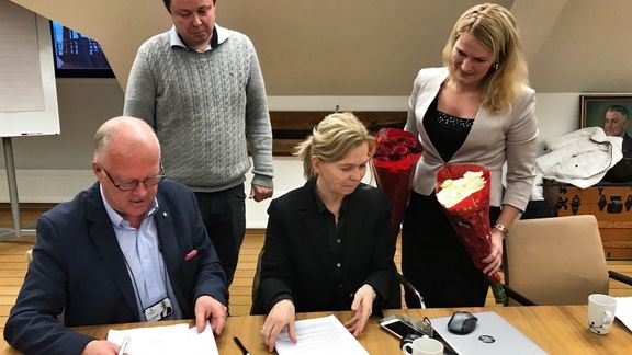 Viktig avtale inngått