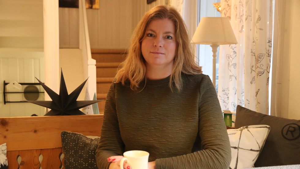 SPENT: Linda Olsen ser fram til mykje jobbing med bedrifta Atche & Co på nyåret.