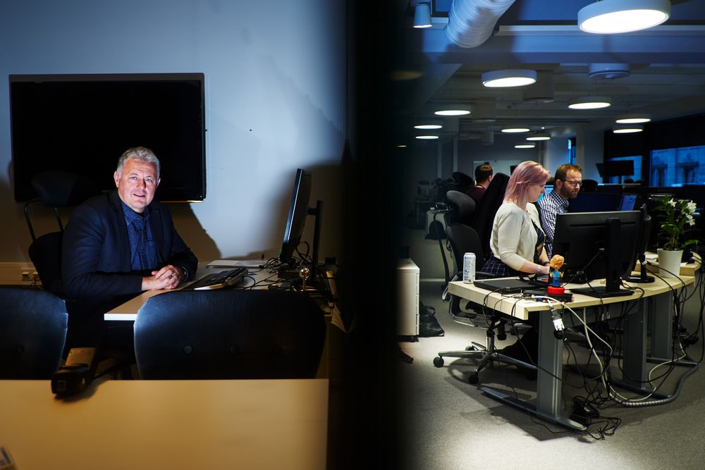 Gunnar Stavrum, ansvarleg redaktør i Nettavisen.
