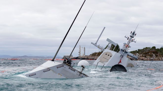 KNM Helge Ingstad må konserveres for ikke å skades mer etter hevingen
