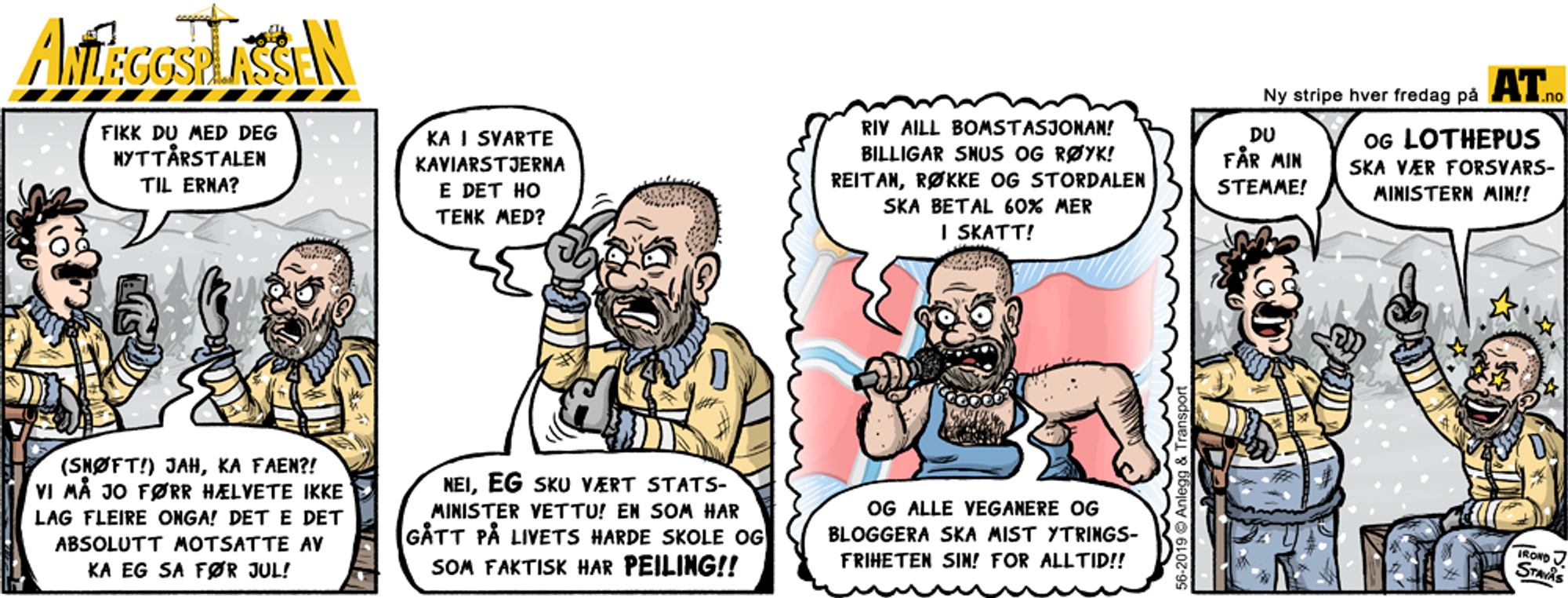 Frank som statsminister