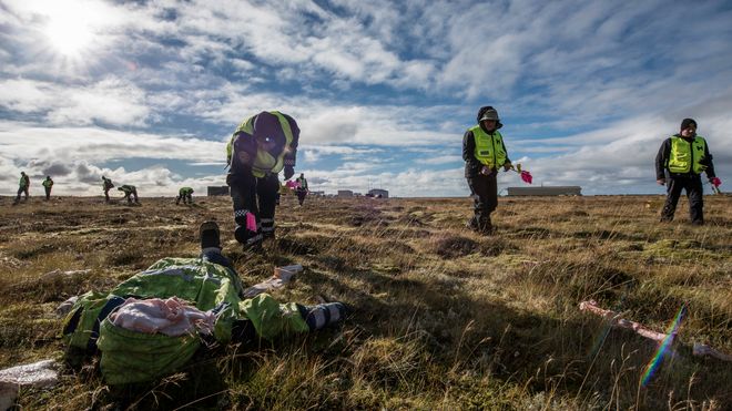 Forberedte islandsk politi på ulykker og terror