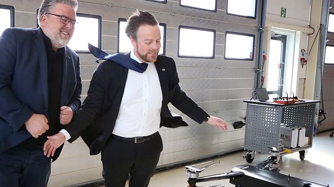 Lufter muligheten for et nasjonalt dronesenter - men på Andøya er de allerede i gang