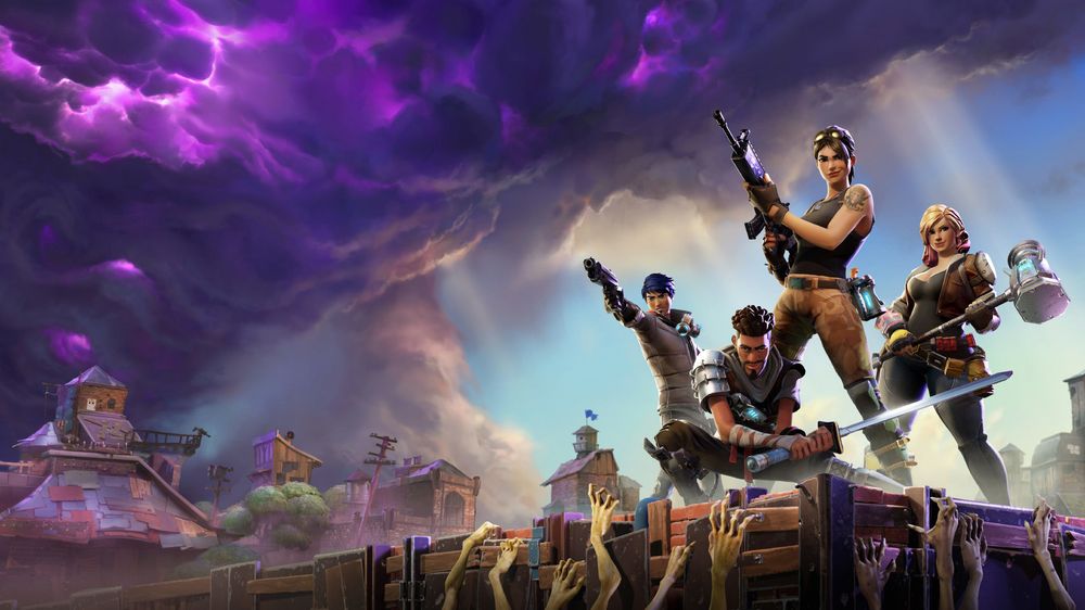 Forsidebildet til spillet Fortnite.