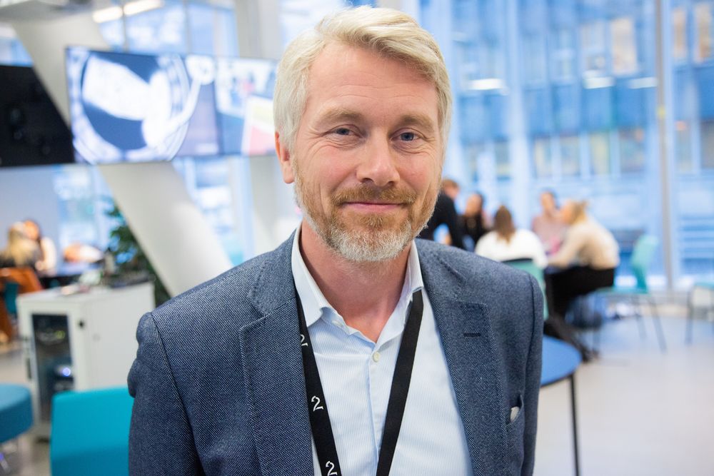 Administrerende direktør og sjefredaktør Olav T. Sandnes i TV 2.