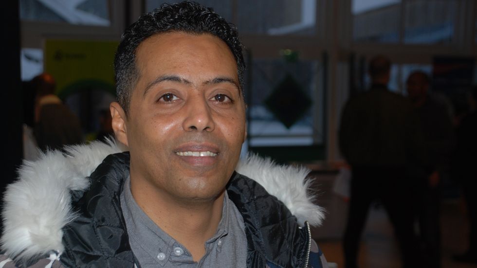 ARBEIDSLYST: Khaled Abdullah Mohsen har jobbplanane klare.