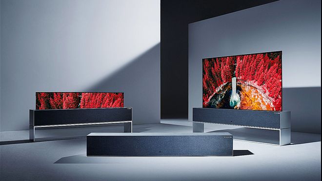 LG MED RULLBAR TV OG 8K