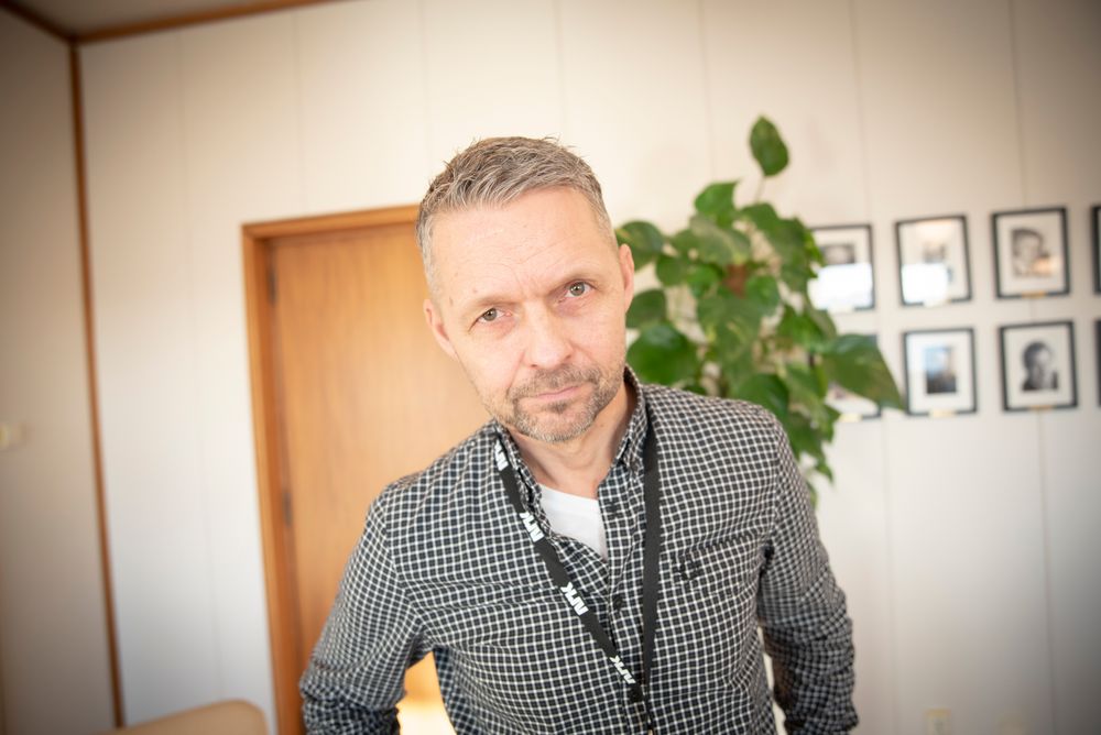 Distriktsdirektør Marius Lillelien i NRK.