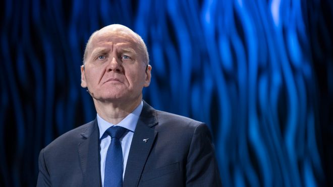 Konsernsjef Sigve Brekke i Telenor