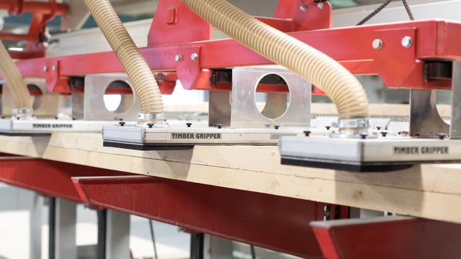 Gausdal Bruvoll, automatisering, sensorteknologi, fabrikkmalt kledning, grunning