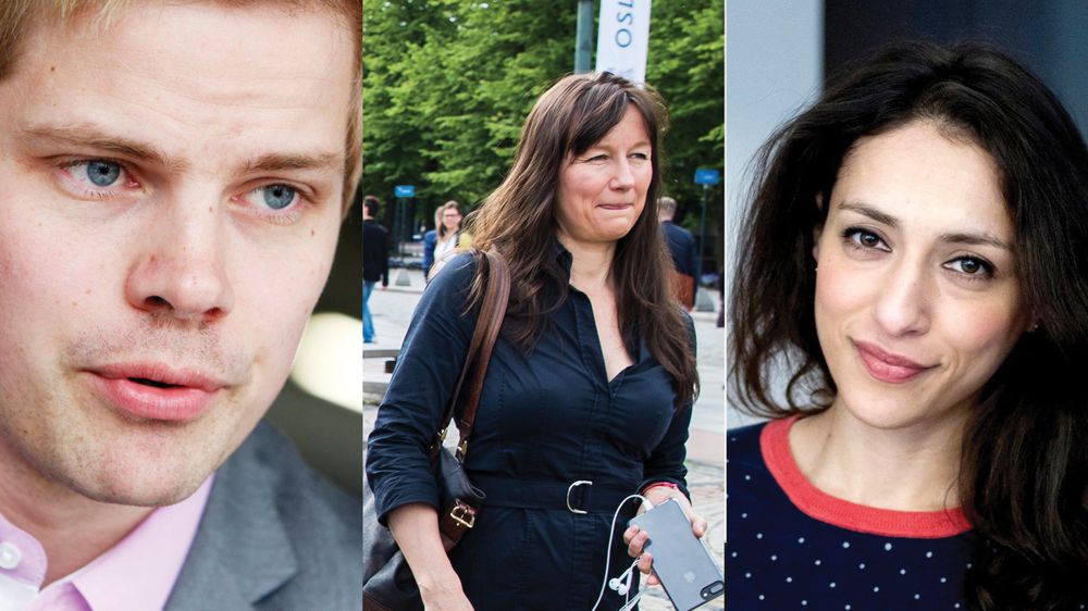 Petter Svaar, Trude Måseide og Mah-Rukh Ali har søkt jobben som kommunikasjonssjef i UD,