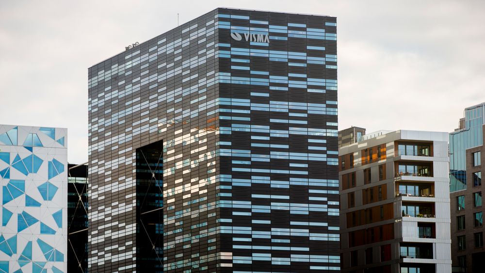 IT-kjempen Visma har hovedkontor ved Barcode-rekka i Bjørvika.