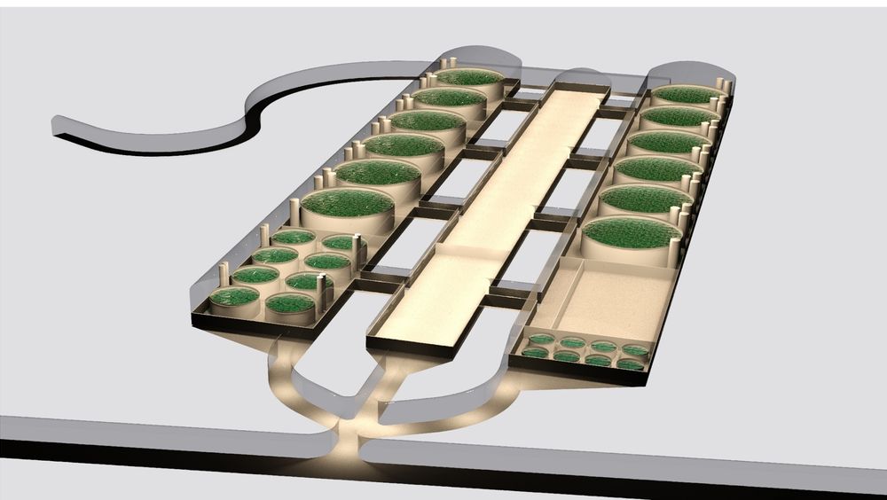 Slik var de opprinnelige planene for smoltanlegget i fjellet. Nå ligger det an til at planene blir utvidet.