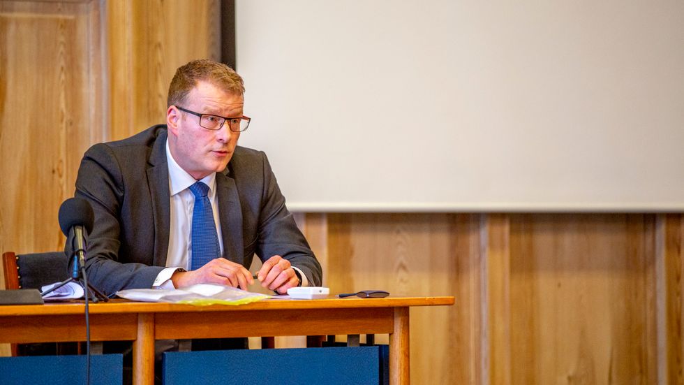 VIL IKKJE GÅ GJENNOM: Knut Broberg, som tidlegare politiadvokat, meinte det ikkje ville nytta å anmode politiet om å etterforske varslingssaka. Han var viss på at det ikkje ville leie nokon veg, og rådde styret å ikkje gå den vegen.