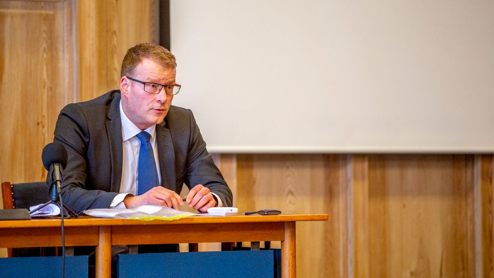 VIL IKKJE GÅ GJENNOM: Knut Broberg, som tidlegare politiadvokat, meinte det ikkje ville nytta å anmode politiet om å etterforske varslingssaka. Han var viss på at det ikkje ville leie nokon veg, og rådde styret å ikkje gå den vegen.