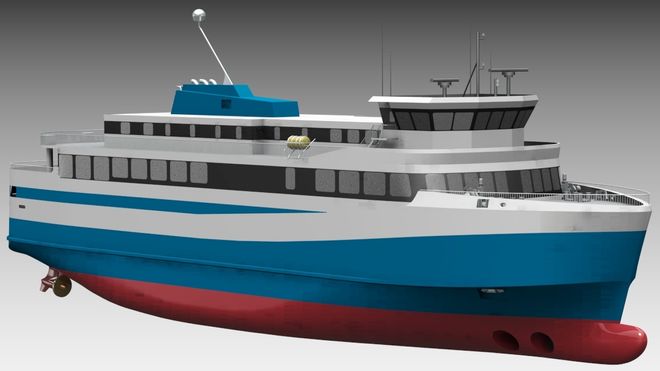 Elektrisk ferge for Islands kyst- og vegvesen