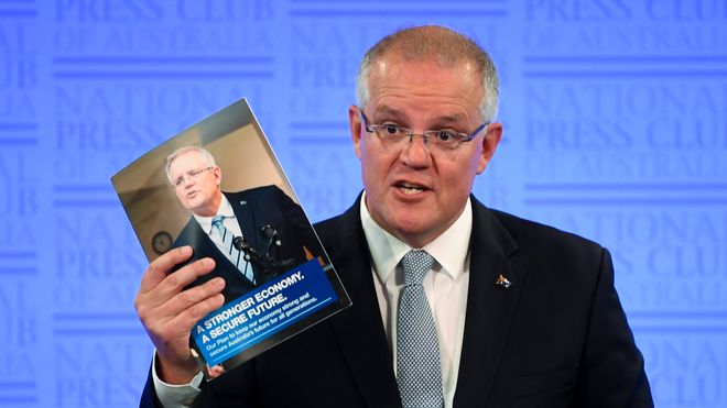 Australias statsminister Scott Morrison.