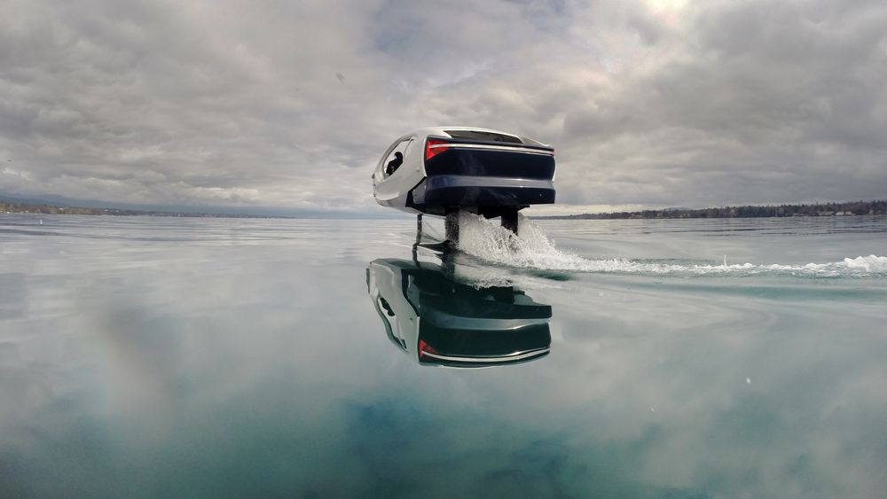 Vil bruke hydrofoil-pod som energigjerrig sjøtaxi