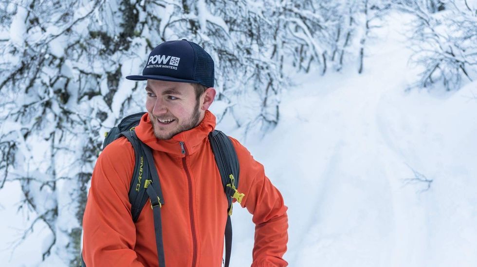 NYSGJERRIG: – Gjennom heile turen rekna eg ut mitt personlige klimagassutslepp, og eg var nysgjerrig på å finna ut kor gale det eigentleg var på ein slik tur.