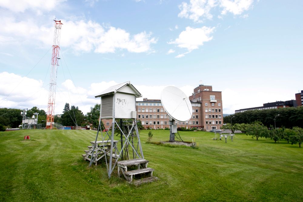 Meteorologisk institutt på Blinderen i Oslo.