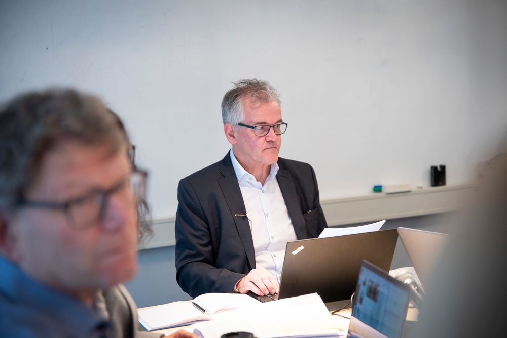 PFU-leder Alf Bjarne Johnsen i møtet i utvalget 27. februar 2019.