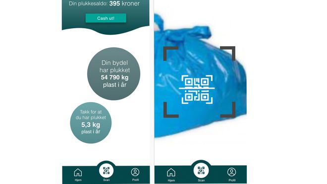 Ny app skal få oss til å pante plastavfall