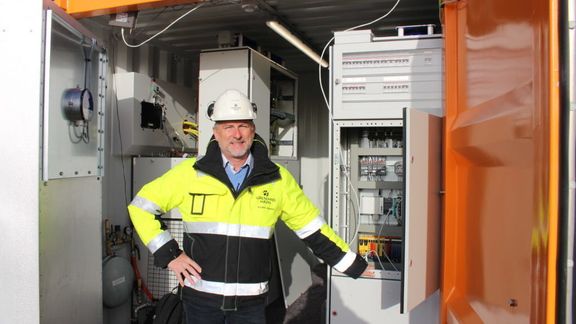 Landstrøm for skip på Tangenkaia