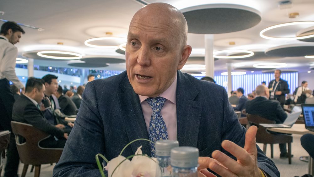 5G-entusiast: Australske Paul Scanlan er teknologidirektør i Huawei.