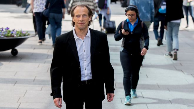 Jan Bøhler, bilde tatt på Karl Johan.