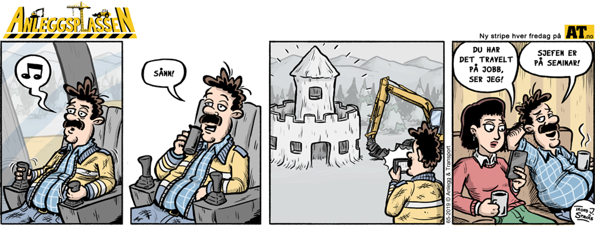 Når sjefen er borte...