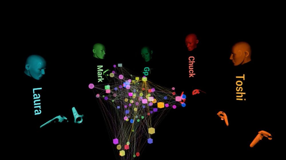 Cisco har i et samarbeid med Slanted Theory og Emerging Media Lab laget et VR-miljø for å analysere HR-data.