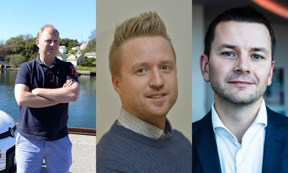 Tomas Bruvik i Kvinnheringen/LLA, Eivind Dahle Sjåstad i Hardanger Folkeblad og Øyulf Hjertenes i BT.