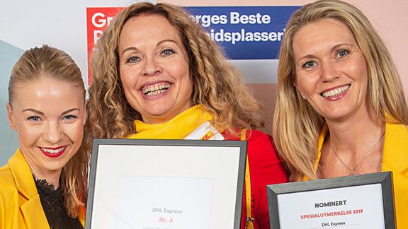 DHL Express på topp 4