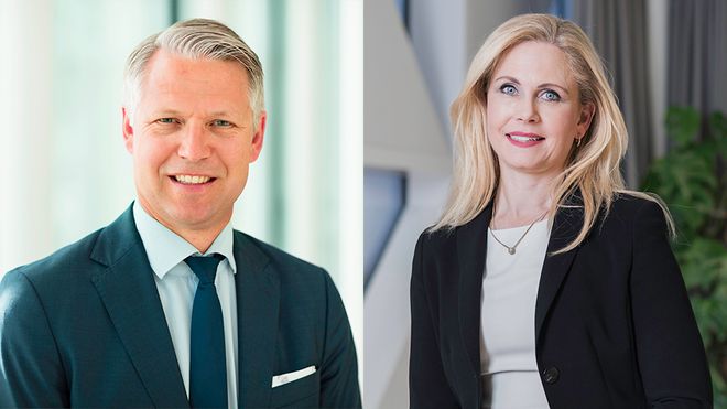 Johan Torstensson og Karin Schreil.