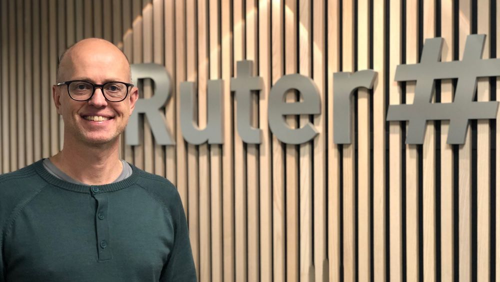 Bjørn Hjelle ansatt som utvikler hos Acando, men jobber for tiden som konsulent hos Ruter.