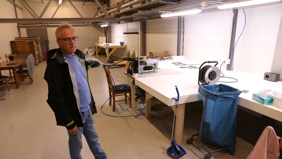 NY SATSING: Årdal Blikkenslagerservice og Norsk Industrisøm blir dei dei to første verksemdene som etablerer seg i Siva Årdal Næringssenter, som Dooria-bygget no heiter.