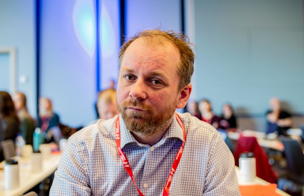 Klubbleiar Tor-Erling Thømt Ruud.