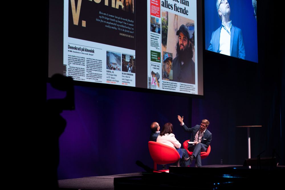 Foreldrene til IS-krigeren fra Telemark snakket ut foran et samlet pressekorps på SKUP-konferansen i Tønsberg.