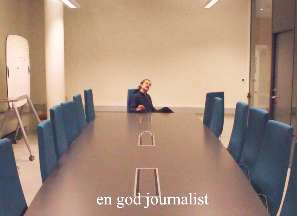Redaksjonsmøtet ledes av Eirik Havnes - på oppdrag fra Medier24.