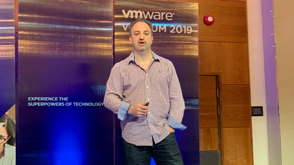 Joe Baguley, CTO (teknologisjef) i Vmware EMEA.