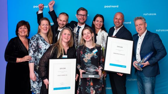 PostNord-priser til Voice og Brødrene Dahl