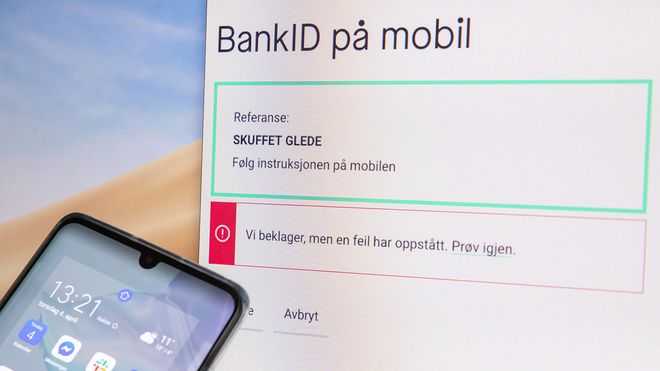 Telias kunder opplever problemer med BankID for mobil.