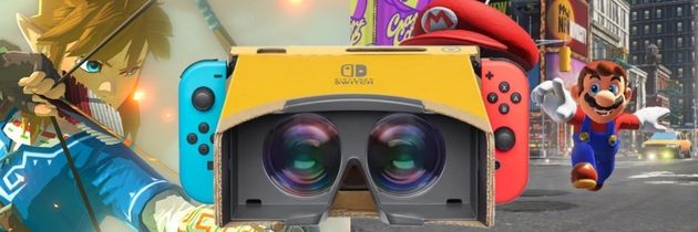 Breath of the Wild og Super Mario Odyssey får egne VR-moduser