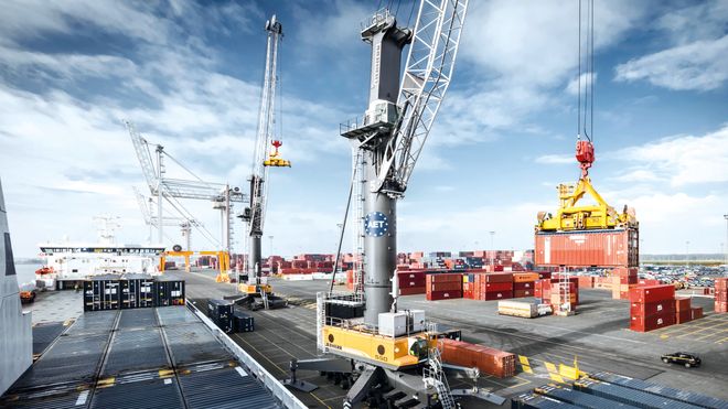 Karmøysund kan bli Vestlandets største containerhavn - med kraner som kan løfte 154 tonn