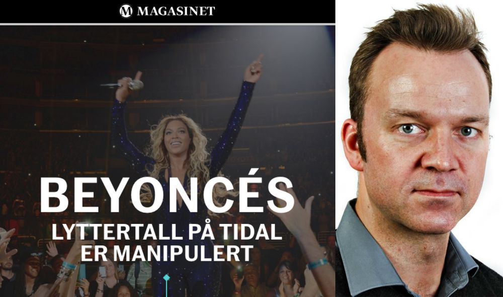 Til venstre er skjermdump frå DN-reportasjen publisert i mai 2018. Til høgre er Aftenposten-kommenetator Joacim Lund.